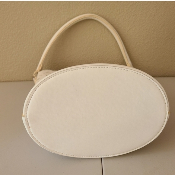 Neiman Marcus Water Resistant White Cutout Women's Bag - Picture 4 of 4
